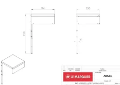 Camif Cuisines D'Extérieur>LE MARQUIER Angle pour Cuisine d'Extérieur -