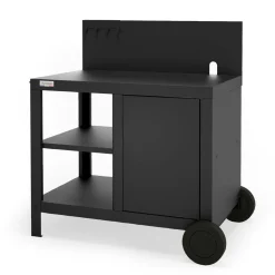 Camif Dessertes Planchas>LE MARQUIER Desserte Allure en Acier Noir