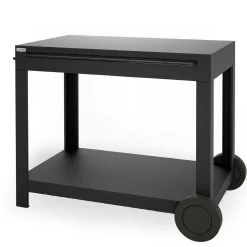 Camif Dessertes Planchas>LE MARQUIER Desserte Exclusive Ingénieuse en Acier Noir