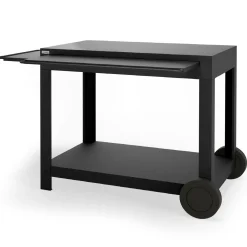Camif Dessertes Planchas>LE MARQUIER Desserte Exclusive Ingénieuse en Acier Noir
