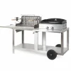 Camif Ensembles Planchas Et Dessertes|Barbecues>LE MARQUIER Ensemble Plancha, Barbecue et Chariot Mendy-Alde Baia en Inox