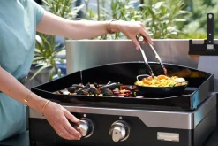 Camif Planchas>LE MARQUIER Plancha Allure Électrique 260 Duo en Inox et Acier Noir