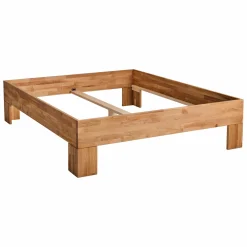 Camif Lits Avec Rangement|Lits Avec Rangement>Lit avec rangements en options chêne massif Charly - 180 x 200 cm