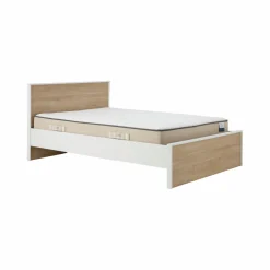 Camif Lits Avec Rangement|Lits Avec Rangement>Lit avec tiroir de rangement en option décor bois Palerme - 140 x 190/200 cm