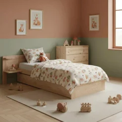 Enfant Camif Chambres Enfant|Chambres Enfant>Lit bois massif avec tiroir de rangement en option Etienne -