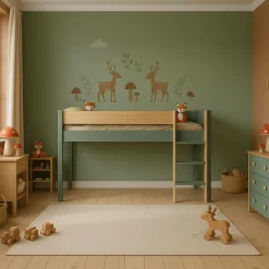 Enfant Camif Chambres Enfant|Chambres Enfant>Lit mi-hauteur Sylvio -