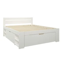 Camif Lits Avec Rangement|Lits Avec Rangement>Lit rangement bois massif Tara - - 140 x 200 cm