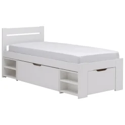 Enfant Camif Lits Avec Rangement|Lits Avec Rangement>Lit rangement enfant bois massif Tara - - 90 x 200 cm