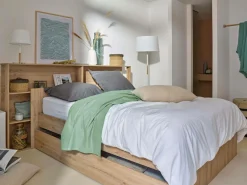 Camif Lits Avec Rangement|Lits Avec Rangement>Lit rangement Nature - 140 x 190 cm