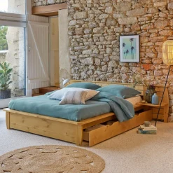Camif Lits Avec Rangement|Lits Avec Rangement>Lit rangement Théo - - 140 x 190 cm