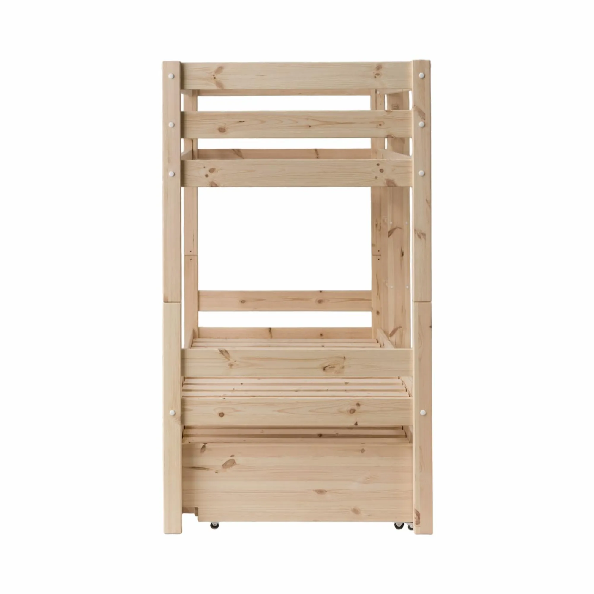 Enfant Camif Chambres Enfant|Chambres Enfant>Lits superposés gigognes 2 tiroirs bois massif Everest