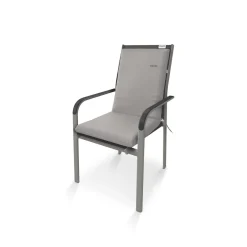 Camif Accessoires Transats>Lot de 2 Coussins de Chaise Nature en Tissus Recyclé -