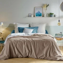 Camif Draps Housse>Lot de 2 draps housses bonnet 33 cm coton bio Fil & Sens - - 140 x 200 cm