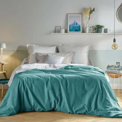 Camif Draps Housse>Lot de 2 draps housses bonnet 33 cm coton bio Fil & Sens - - 140 x 200 cm