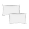 Camif Oreillers|Oreillers>Lot de 2 oreillers plats recyclés Pacôme, - 45 x 70 cm