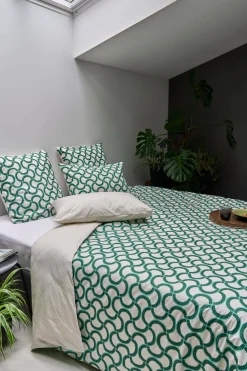 Camif Taies D'Oreiller>Lot de 2 taies d'oreiller coton bio Jardin Urbain - - 50 x 70 cm