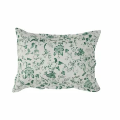 Camif Taies D'Oreiller>Lot de 2 taies d'oreiller satin Pondichéry - - 50 x 75 cm