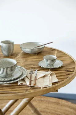Camif Assiettes|Assiettes>MARIA PT TERRACOTA Lot de 6 Assiettes creuses Canelada