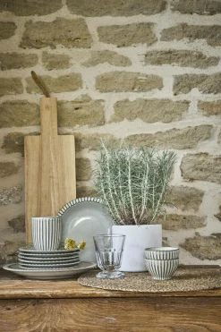 Camif Assiettes|Assiettes>MARIA PT TERRACOTA Lot de 6 Assiettes creuses à corolle Canelada