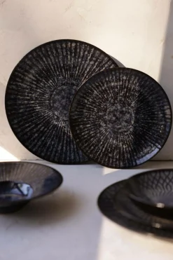 Camif Assiettes|Assiettes>MARIA PT TERRACOTA Lot de 6 Assiettes à risotto Canelé Anadia