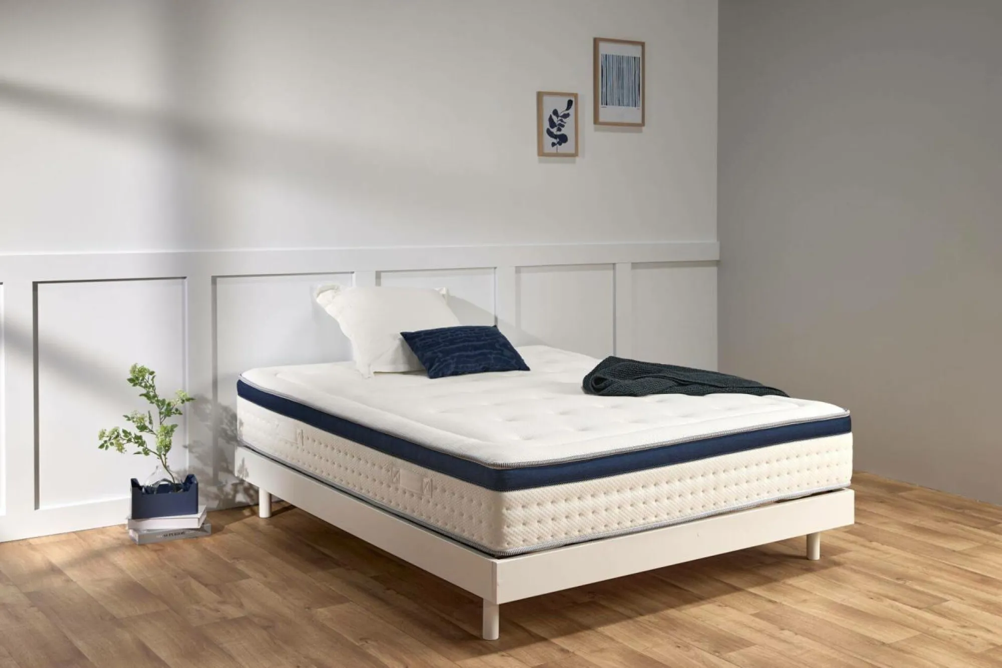 Camif Matelas 140 X 190 Cm|Matelas 160 X 200 Cm>Matelas hybride 32 cm Edith - 140 x 200 cm