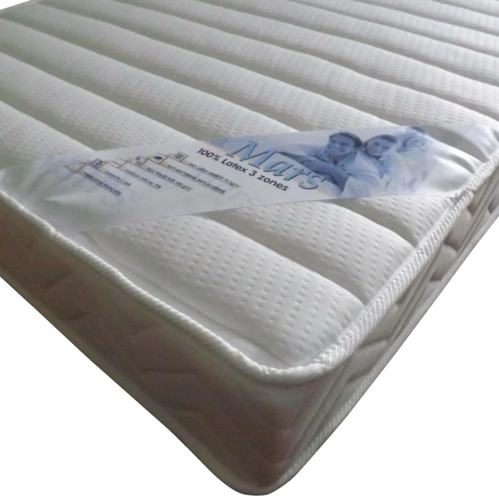 Camif Matelas Pour Lits Électriques>Matelas relaxation latex 14 cm - 2 x 70 x 190 cm