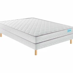 Camif Ensembles 90 X 190 Cm|Ensembles 160 X 200 Cm>MERINOS Ensemble sommier et matelas Natty - 160 x 200 cm