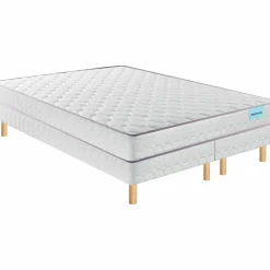 Camif Ensembles 90 X 190 Cm|Ensembles 160 X 200 Cm>MERINOS Ensemble sommier et matelas Natty - 2 x 80 x 200 cm