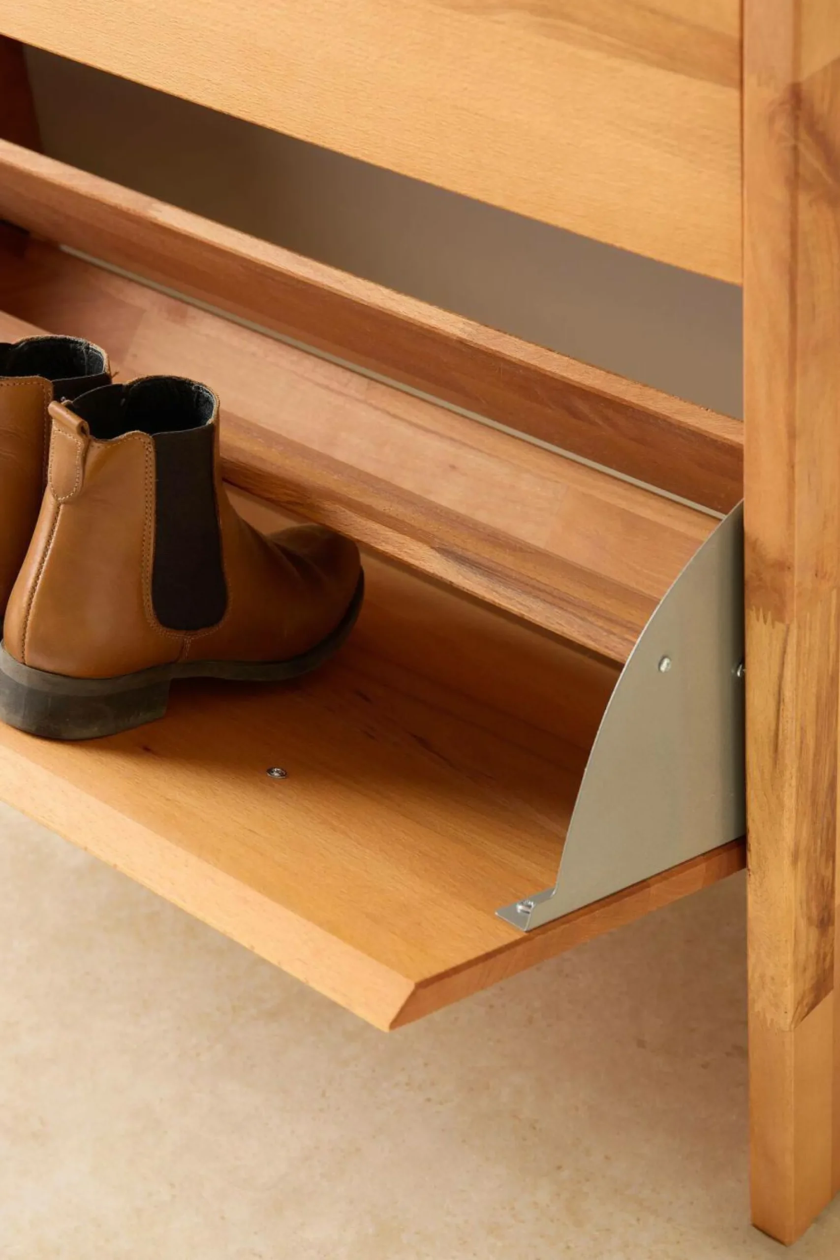 Camif Meubles D'Entrée|Meubles À Chaussures>Meuble à chaussures bois massif 3 tiroirs Cyriel -