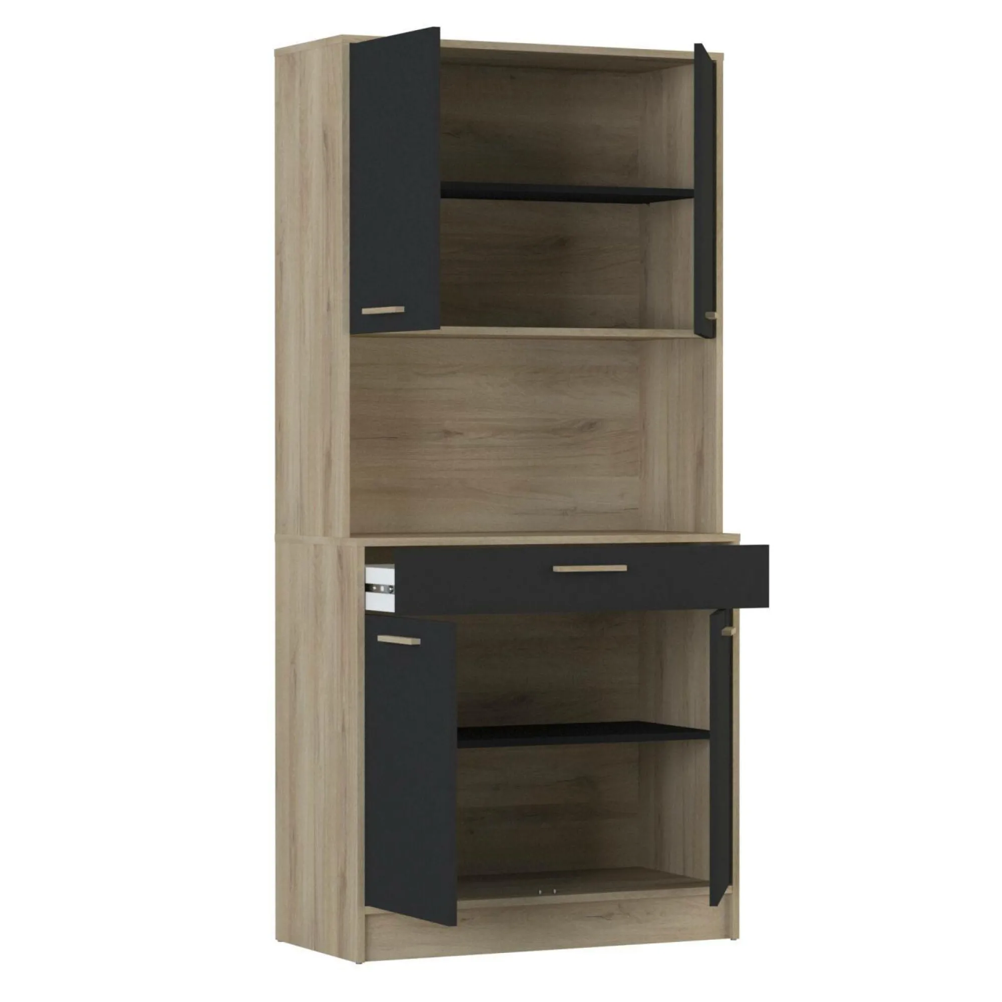Camif Meubles Vitrines|Meubles De Rangement Cuisine>Meuble de rangement haut Dalia