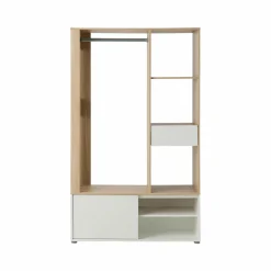 Camif Meubles D'Entrée>Meuble d'entrée blanc et décor bois Paul