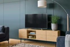 Camif Meubles Tv>Meuble TV 3 portes bois pieds métal Alex