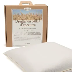 Camif Oreillers|Oreillers>MILLE OREILLERS Oreiller ferme d'épeautre biologique - 60 x 60 cm