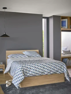 Camif Housses De Couette|Parures De Lit>Parure de lit coton bio Nautique Urbain - - 260 x 240 cm