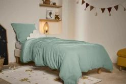 Enfant Camif Parures De Lit Enfant>Parure de lit enfant gaze de coton bio Lou - - 140 x 200 cm