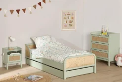 Enfant Camif Parures De Lit Enfant>Parure de lit enfant gaze de coton Chansons d'eaux douces - - 140 x 200 cm