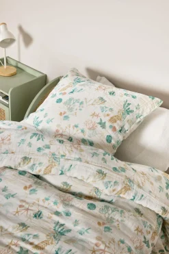 Enfant Camif Parures De Lit Enfant>Parure de lit enfant gaze de coton Chansons d'eaux douces - - 140 x 200 cm