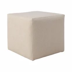 Camif Repose-Pieds>Petit pouf tissu Otis -