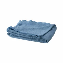 Camif Plaids|Plaids>Plaid coton à franges Emilien - - 130 x 170 cm