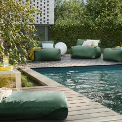 Camif Poufs, Poires Et Coussins De Sol|Poufs, Poires Et Coussins De Sol>Pouf Bain de soleil Recyclé Heva -