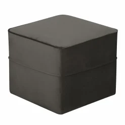 Camif Repose-Pieds>Pouf carré velours Oscar -