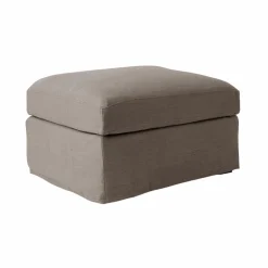 Camif Repose-Pieds>Pouf lin déhoussable Moëze -