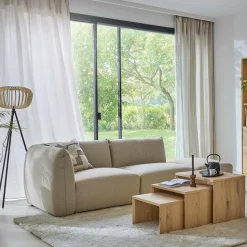 Camif Canapés Modulables>Pouf pour canapé modulable tissu Pixel -
