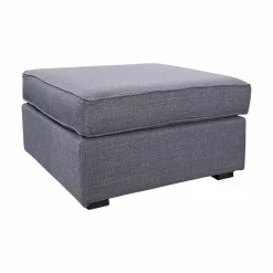 Camif Repose-Pieds>Pouf tissu déhoussable Marbella -