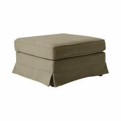 Camif Repose-Pieds>Pouf tissu déhoussable Naxos -