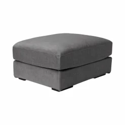 Camif Repose-Pieds>Pouf velours déhoussable Maé -