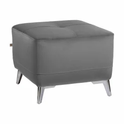 Camif Repose-Pieds>Repose pieds velours Cheverny -