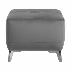 Camif Repose-Pieds>Repose pieds velours Cheverny -