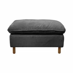 Camif Repose-Pieds>Repose-pieds velours côtelé Portimo -