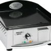 Camif Ensembles Planchas Et Dessertes>ROLLER GRILL Ensemble Plancha emaille 400x400 électrique + desserte inox et bois